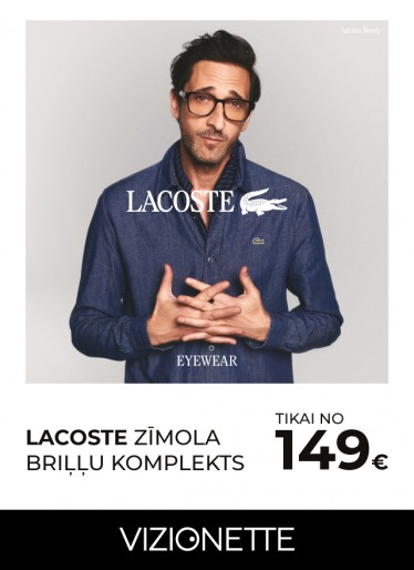 LACOSTE brand glasses for special price!